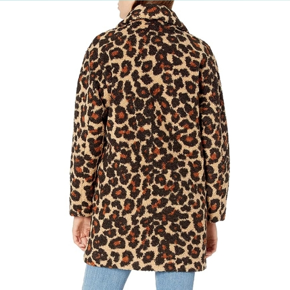 Women's Teddy Bear Fleece Oversized-Fit Lapel Jacket - Picture 2 of 6